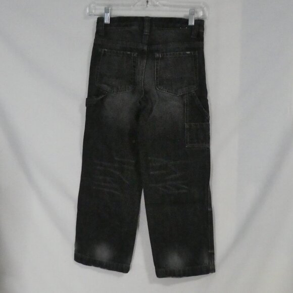 GAP DENIM - Carpenter | 7 regular | Faded Black Distressed Denim | NWOT - Picture 2 of 16